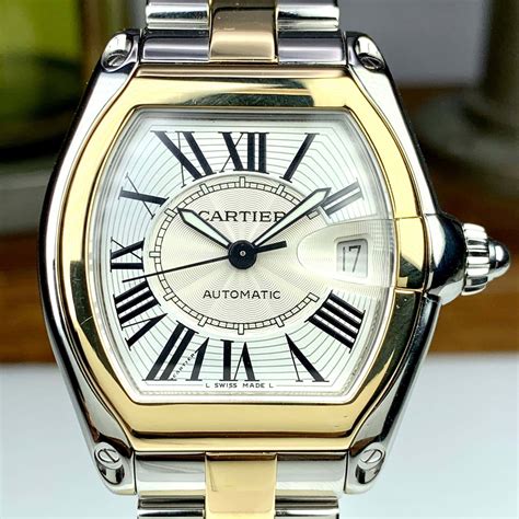 cartier roadster watch price in india|cartier roadster men's watch price.